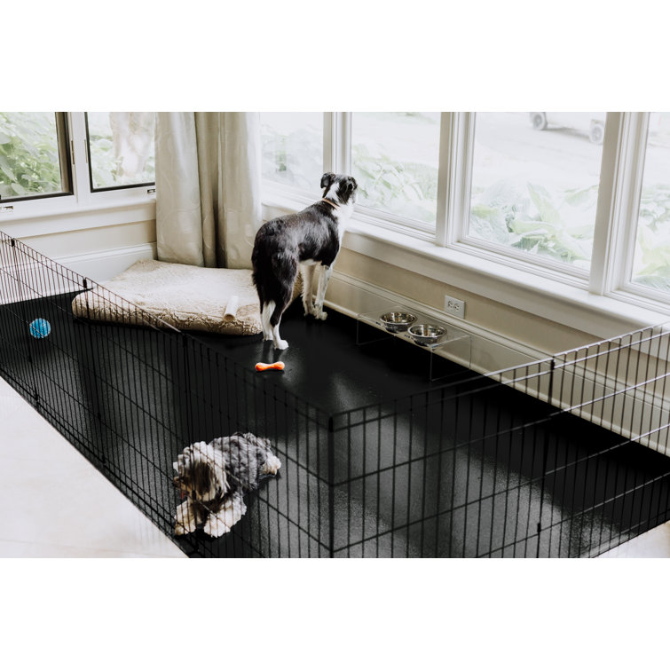 Dog crate best sale floor protection mat